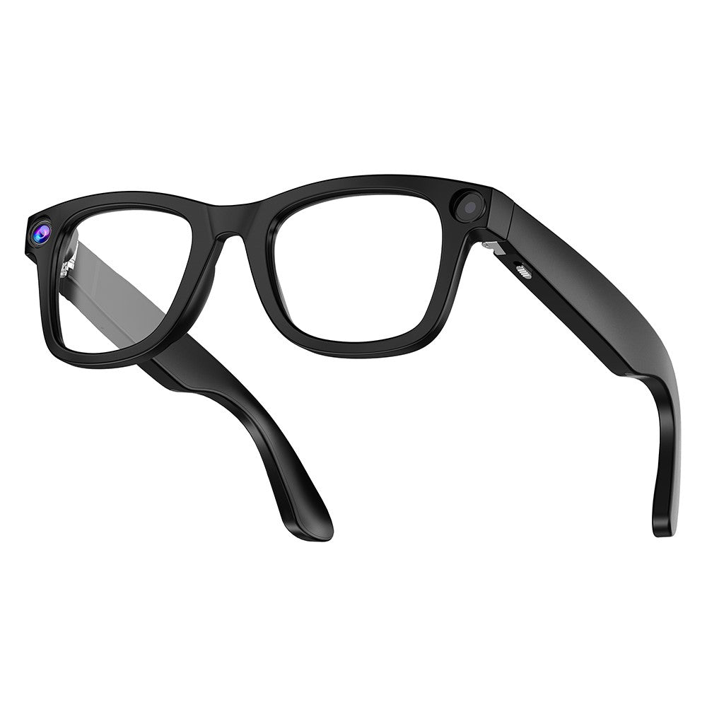Lunettes intelligentes G300 à commande tactile avec traduction par IA, caméra 8 MP, stabilisation d'image et enregistreur vidéo